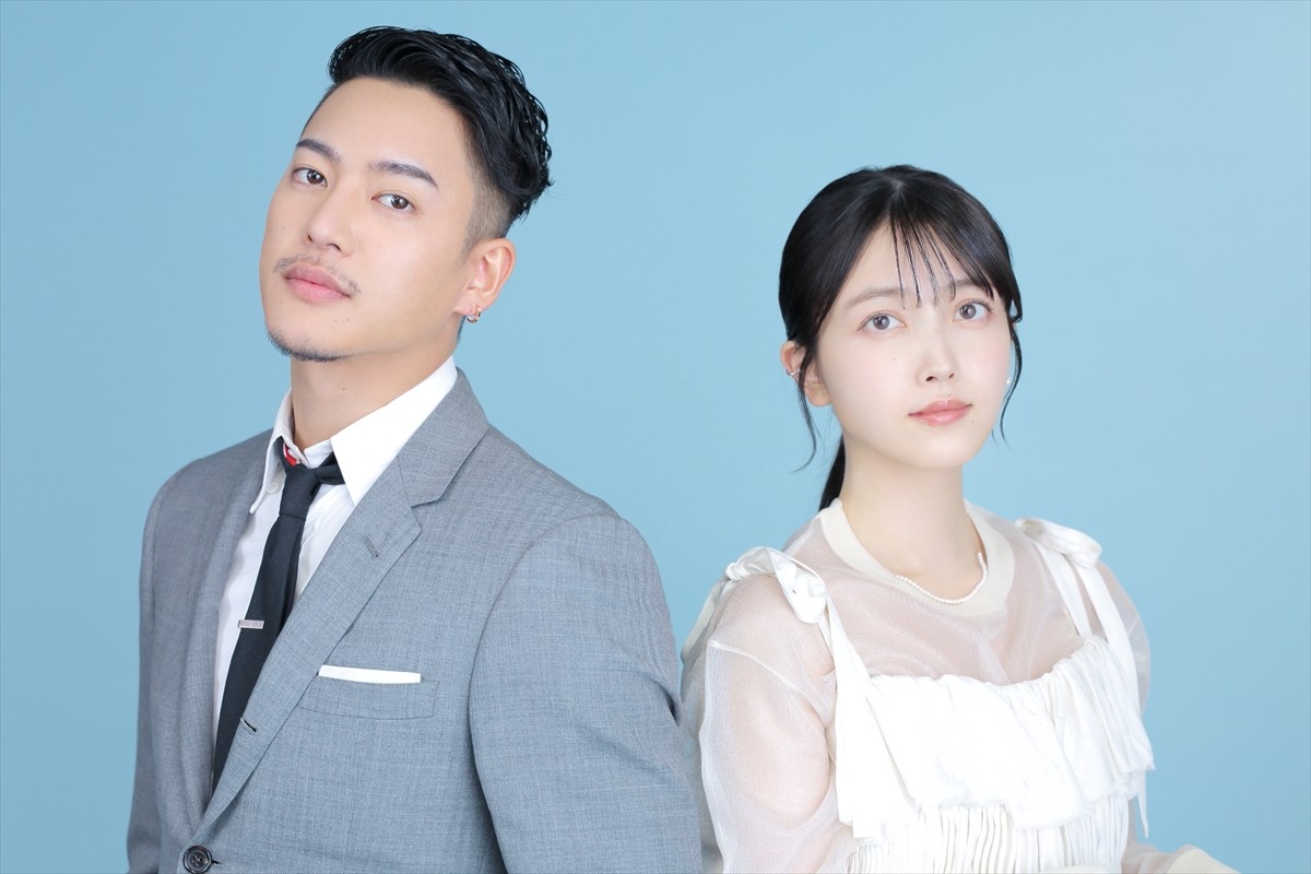(左から)三山凌輝、久保史緒里
